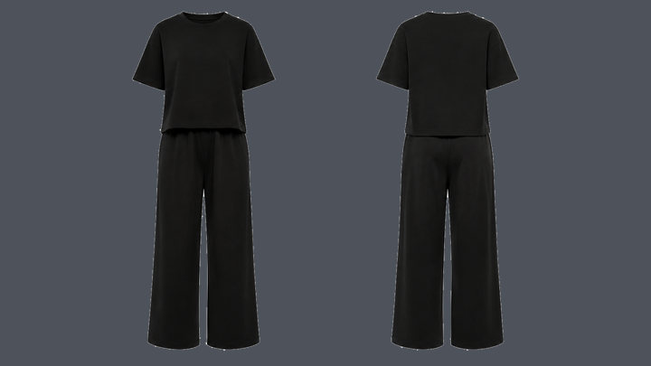 Relaxed Studio Set — True Black, original colour preview