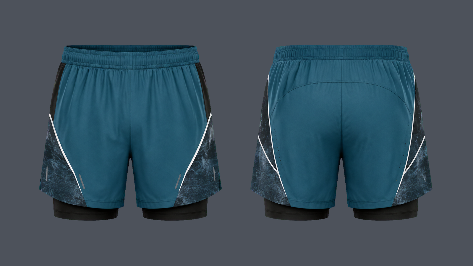 Circuit Hybrid 5 — Deep teal, original colour preview