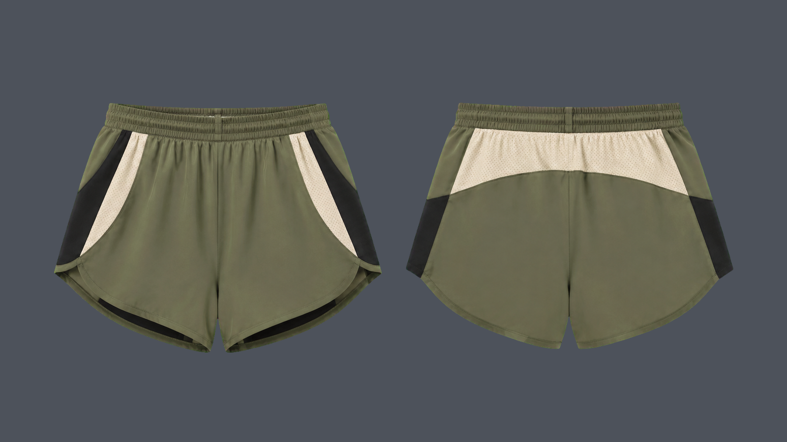 Marathon Split 4 — Olive, original colour preview