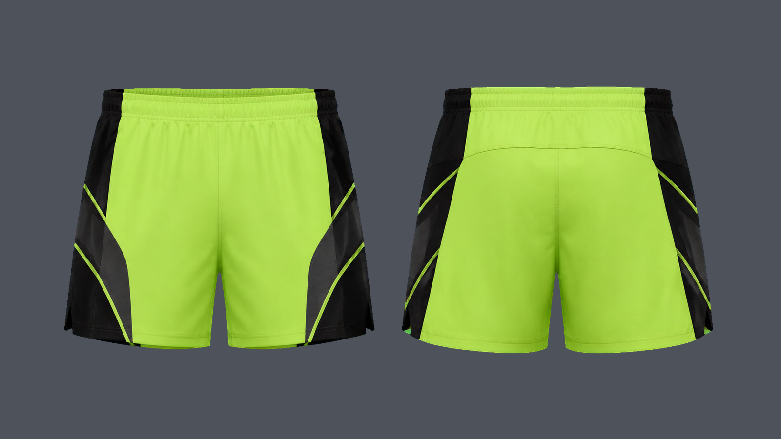 Metro Run 6 — Lime, original colour preview