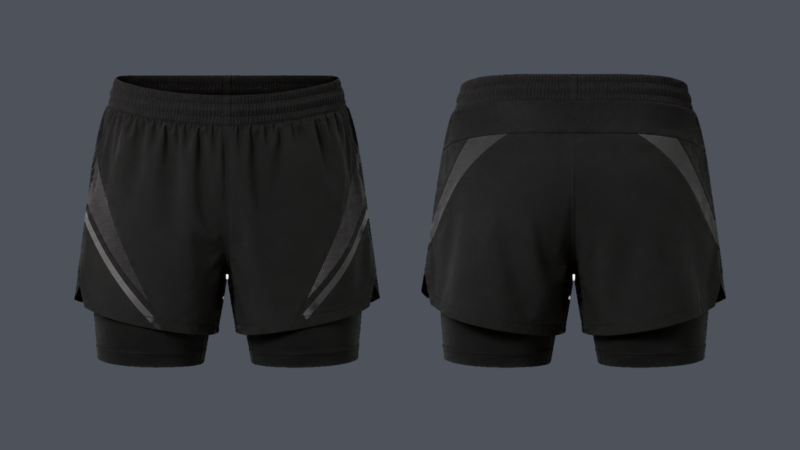 Stride 2-in-1 — Matte black, original colour preview