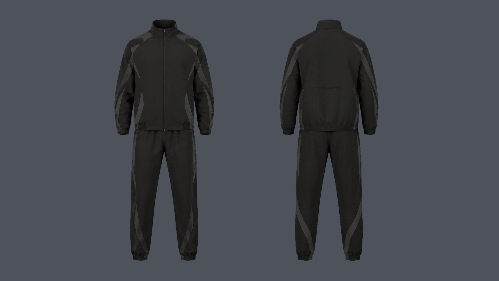 Crosswind Set — Matte black, original colour preview