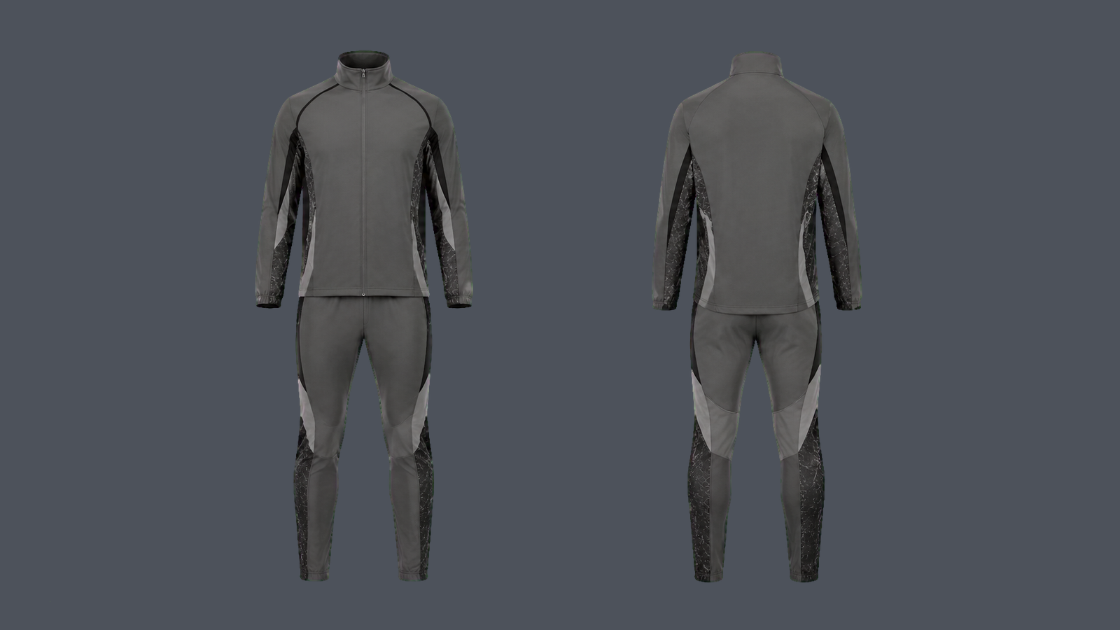 Marathon Warm-Up Set — Graphite, original colour preview