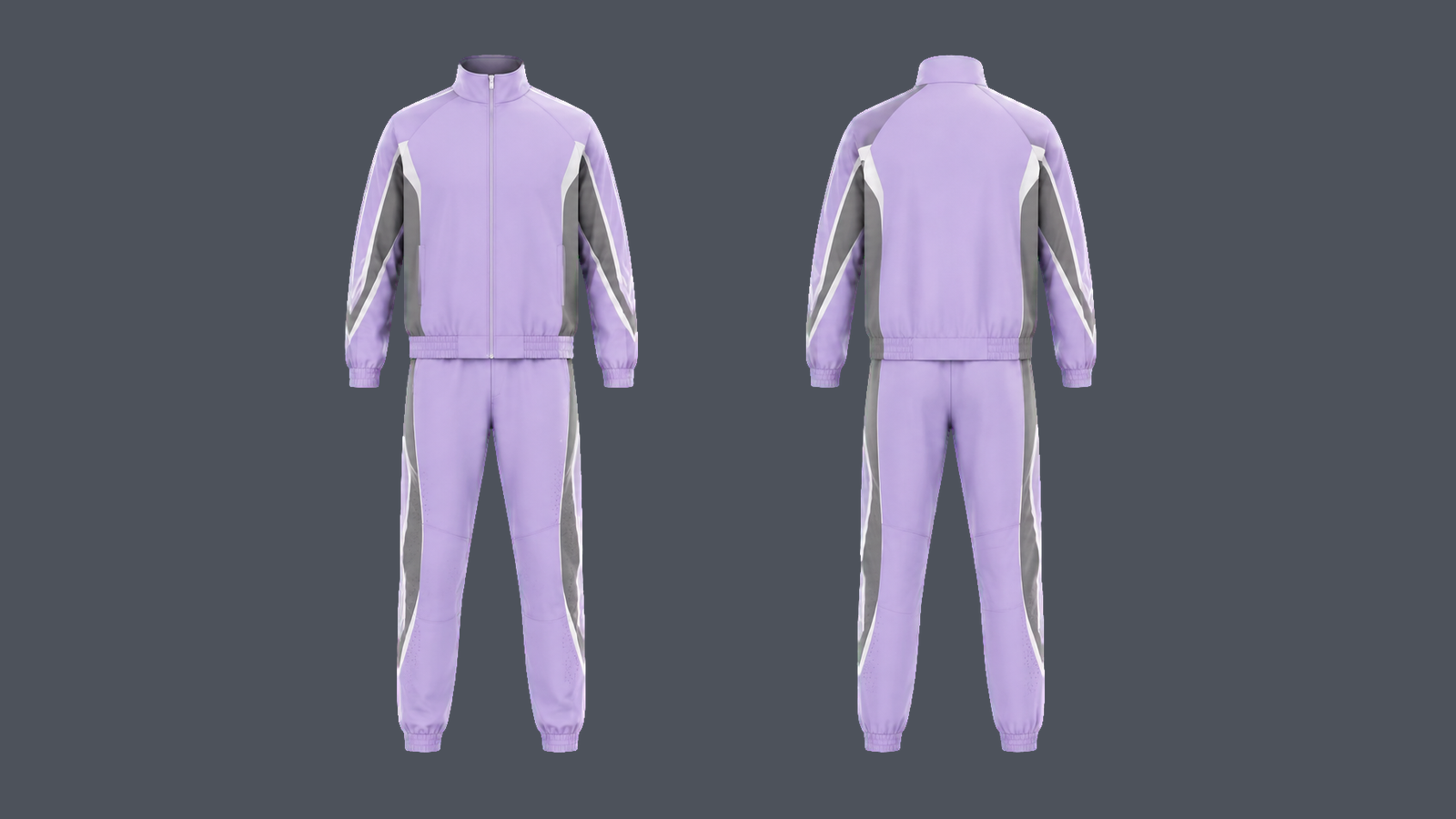 Orbit Run Set — Lavender, original colour preview