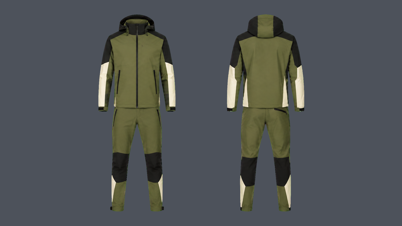Trail Weather Set — Olive, original colour preview