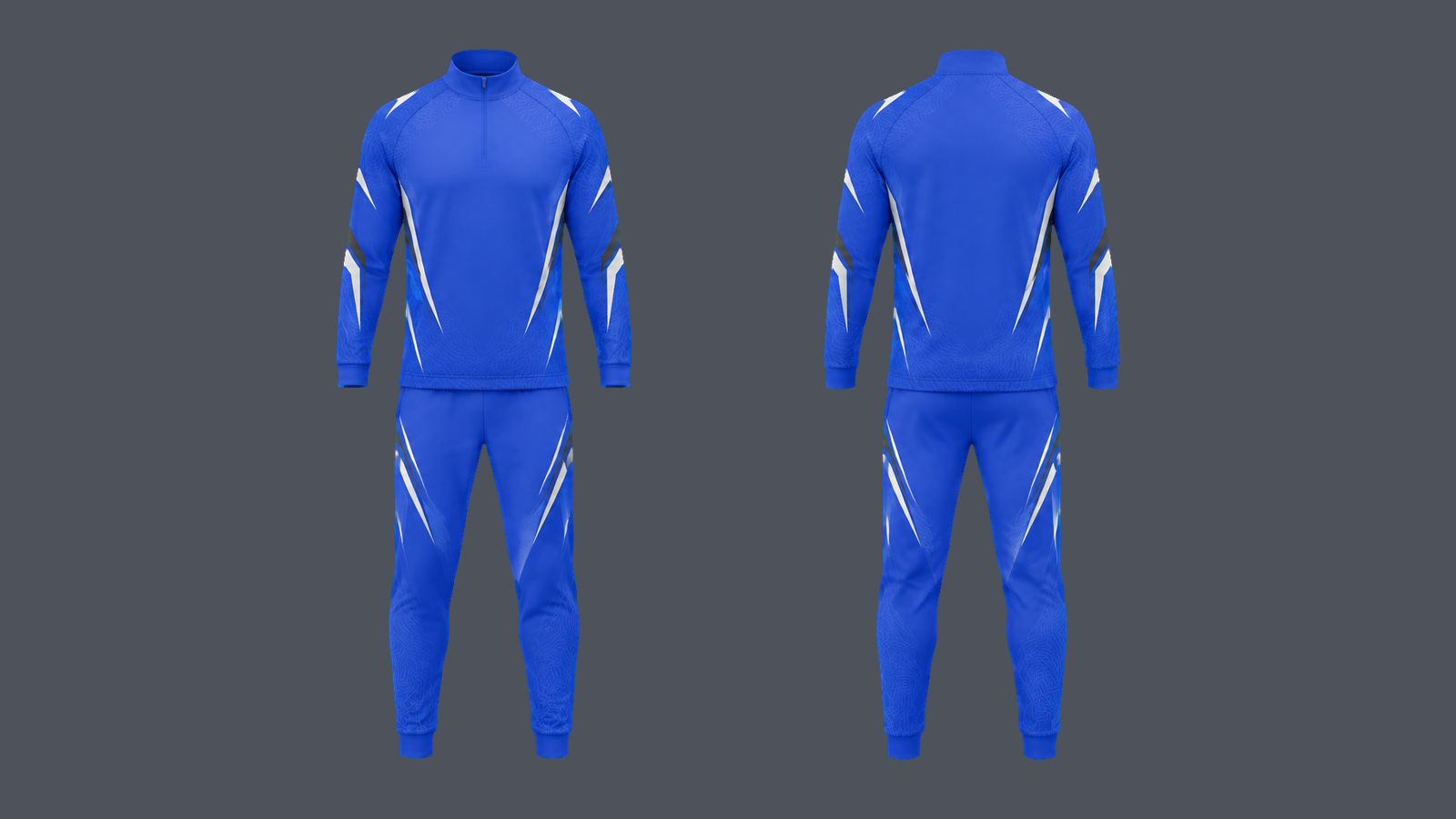 Velocity Zip Set — Cobalt, original colour preview