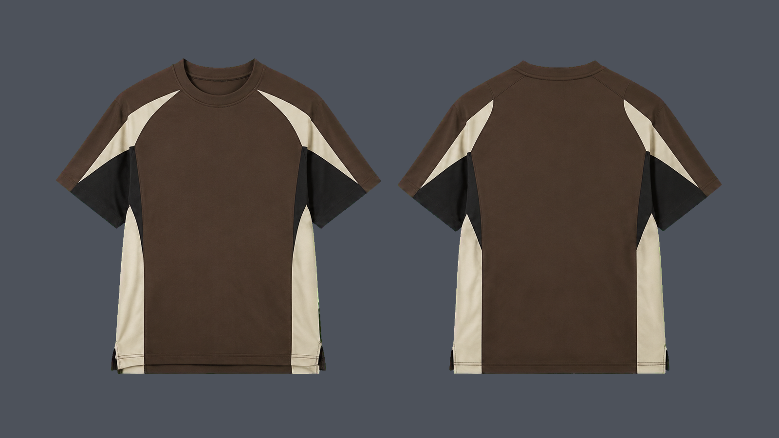 Orbit Performance Tee — Chocolate brown, original colour preview