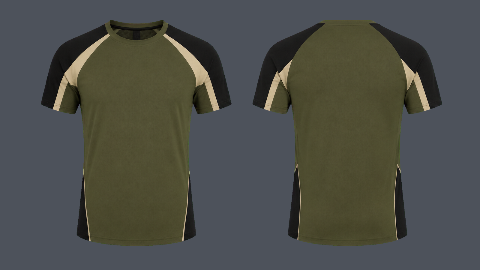Relay Speed Tee — Olive, original colour preview