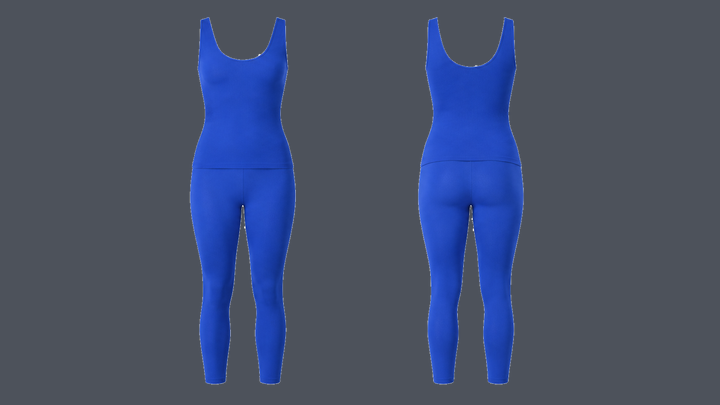 Seamless Contour Set — Cobalt HSL Master, original colour preview