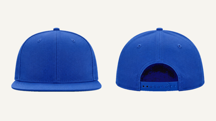 Snapback Cap — Cobalt HSL Master Garment Dyed, original colour preview