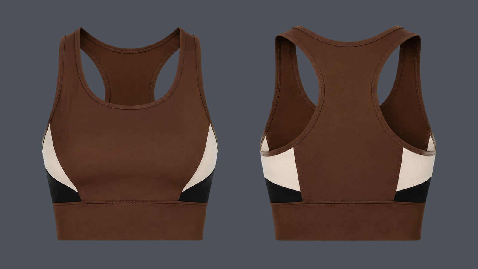 Metro Studio Bra — Chocolate brown, original colour preview