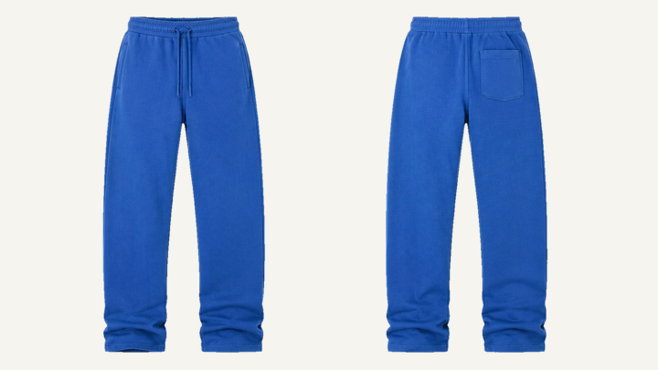 Straight-leg Sweatpants — Cobalt HSL Master Garment Dyed, original colour preview
