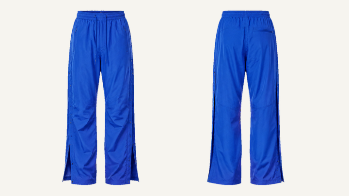 Tear-away Track Pants — Cobalt HSL Master Garment Dyed, original colour preview