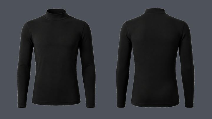 Thermal Base Top — True Black, original colour preview