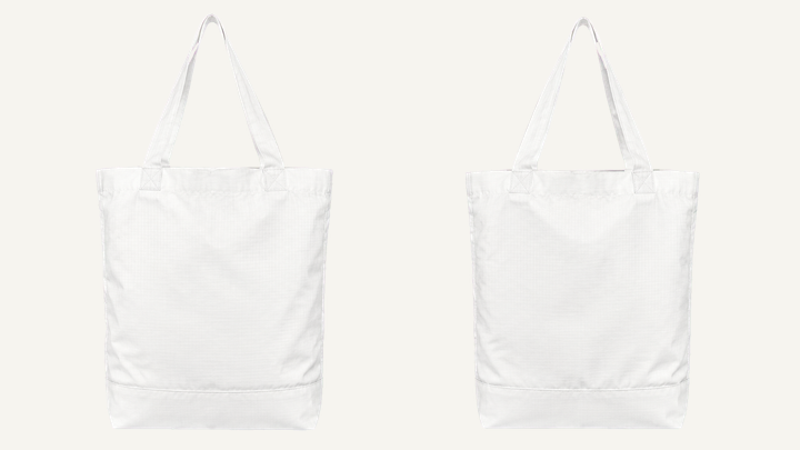Tote Bag — True White Enzyme Soft Wash, original colour preview