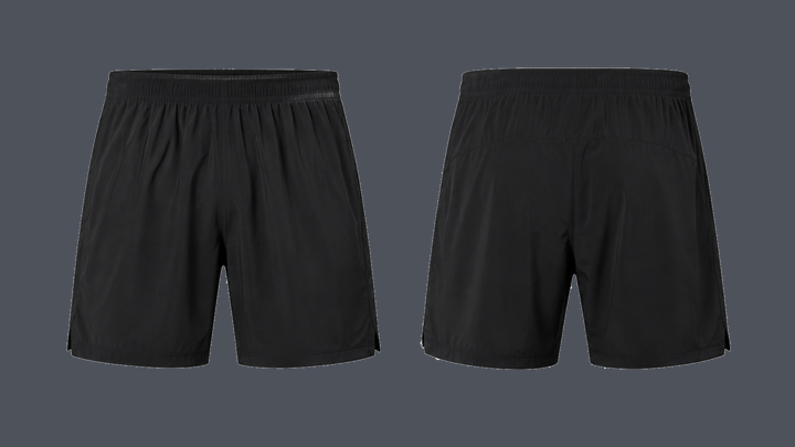 Trail Running Short — True Black, original colour preview