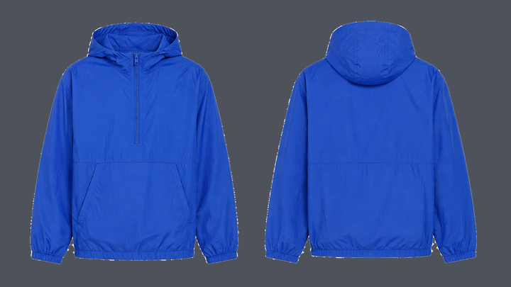Training Anorak — Cobalt HSL Master, original colour preview
