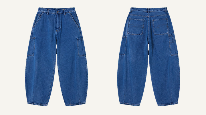 Utility Trousers — Cobalt HSL Master Pigment Dyed, original colour preview