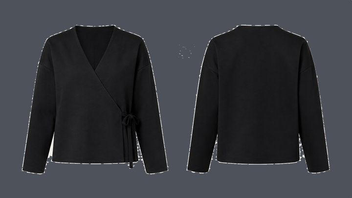 Wrap Recovery Jacket — True Black, original colour preview