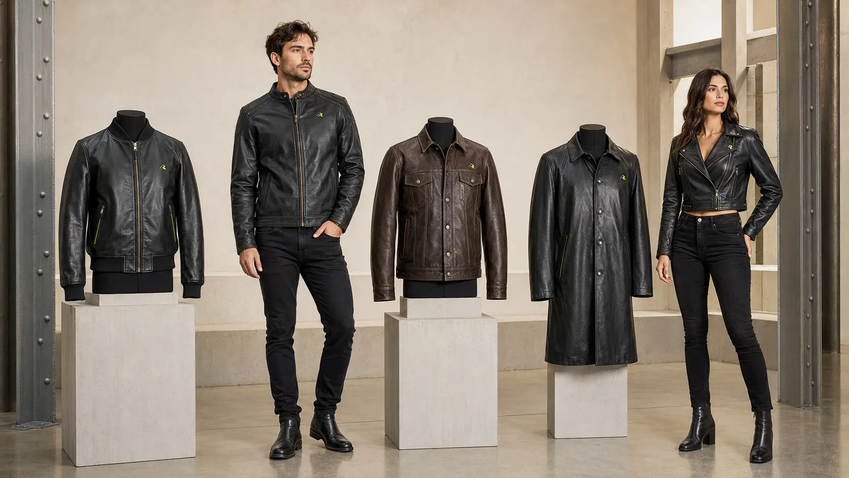 Complete Athletic Rush Fashion jackets custom leather collection