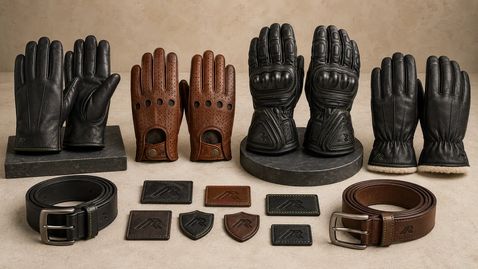 Complete Athletic Rush Gloves & accessories custom leather collection