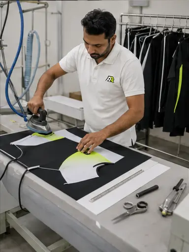 Finishing & packing department at Athletic Rush