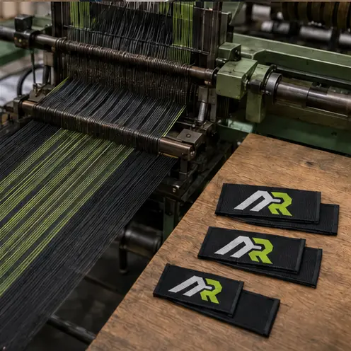 Woven & printed patches process at Athletic Rush