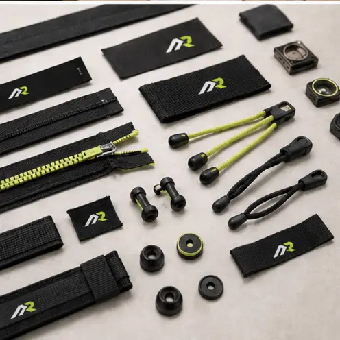 Labels & trims at Athletic Rush