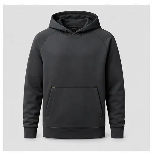 Athletic Rush performance pullover hoodie cut direction