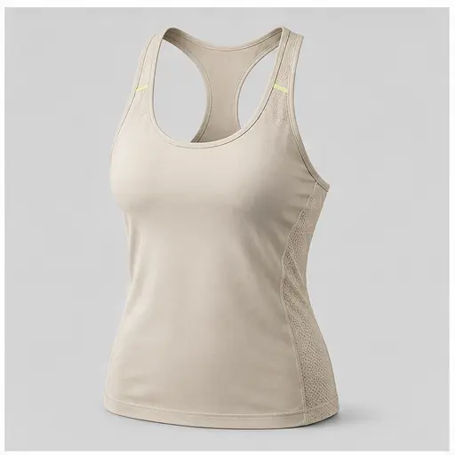 Athletic Rush racerback performance tank cut direction