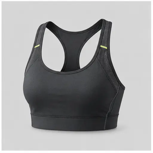 Athletic Rush medium-support sports bra cut direction
