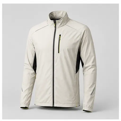 Athletic Rush lightweight training jacket cut direction