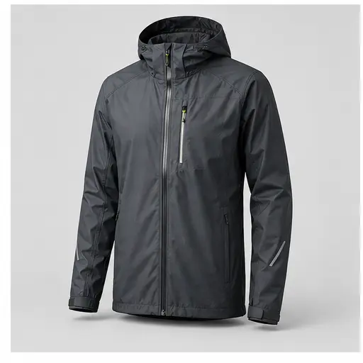 Athletic Rush protective rain shell cut direction