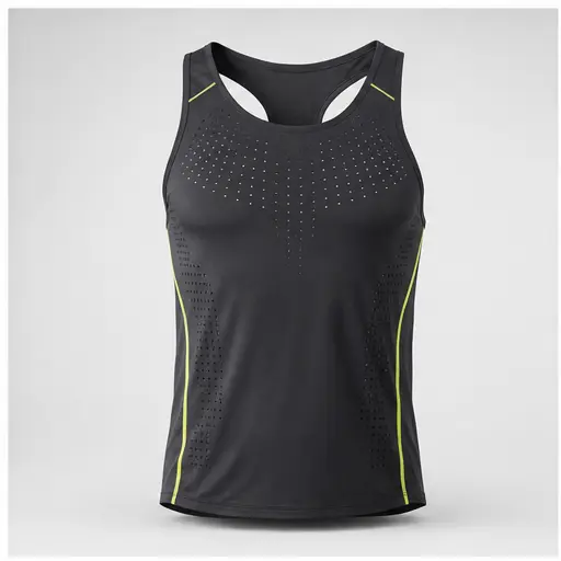 Athletic Rush race singlet cut direction