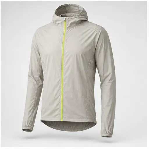 Athletic Rush packable wind shell cut direction