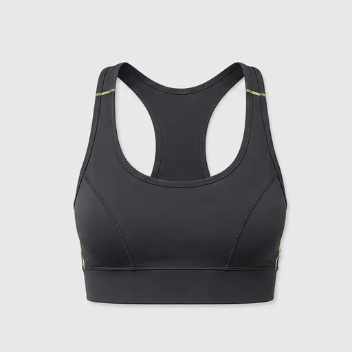 Athletic Rush medium-support sports bra cut direction