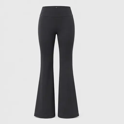 Athletic Rush flared studio pant cut direction