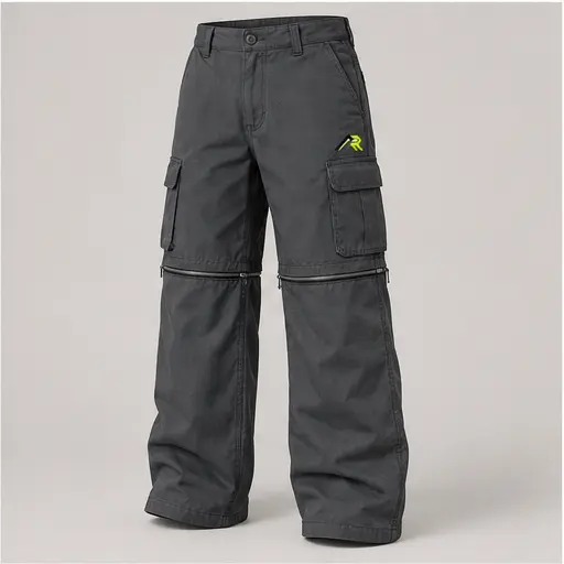 Athletic Rush convertible leg cargo pant cut style