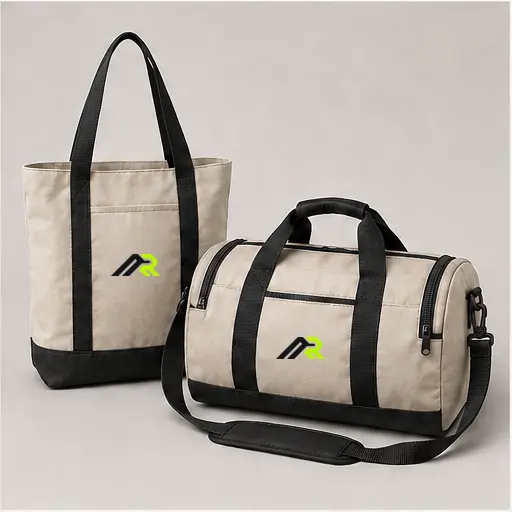 Athletic Rush tote and duffle accessory cut style