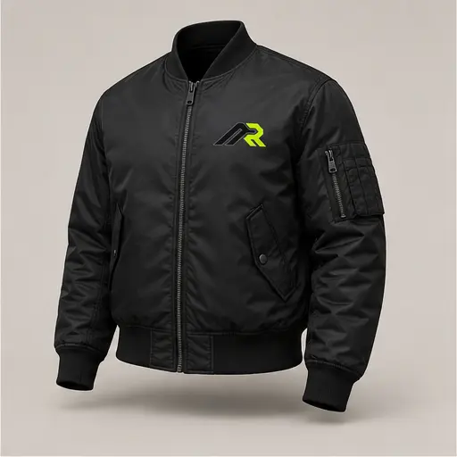 Athletic Rush bomber jacket jacket cut style