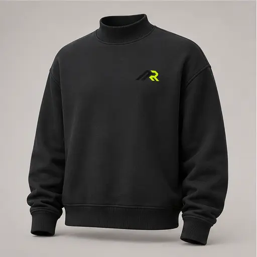 Athletic Rush mock-neck sweatshirt sweatshirt cut style