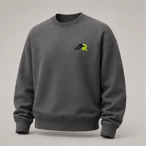 Athletic Rush raglan sweatshirt sweatshirt cut style