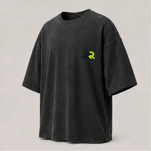 Athletic Rush oversized drop shoulder T-shirt cut style