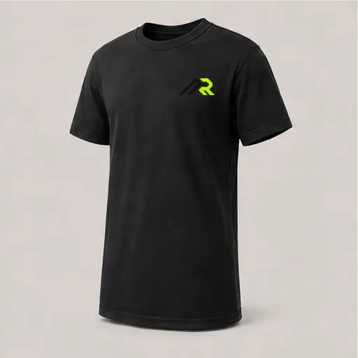 Athletic Rush longline fit T-shirt cut style