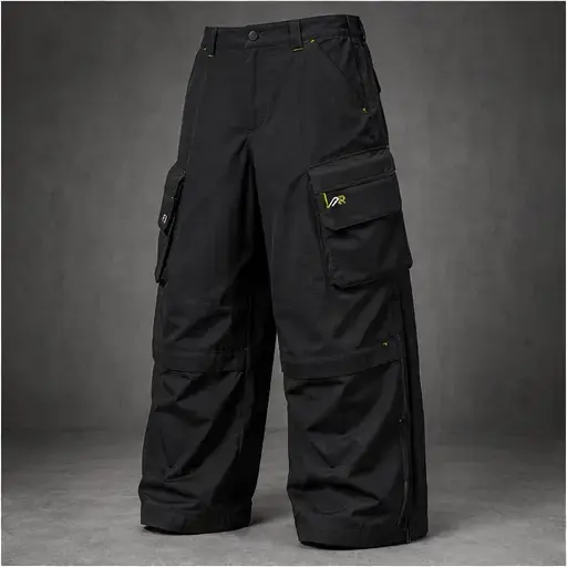 Athletic Rush wide-leg utility cargo cargo pant cut direction