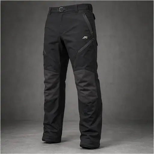 Athletic Rush reinforced commuter pant cargo pant cut direction