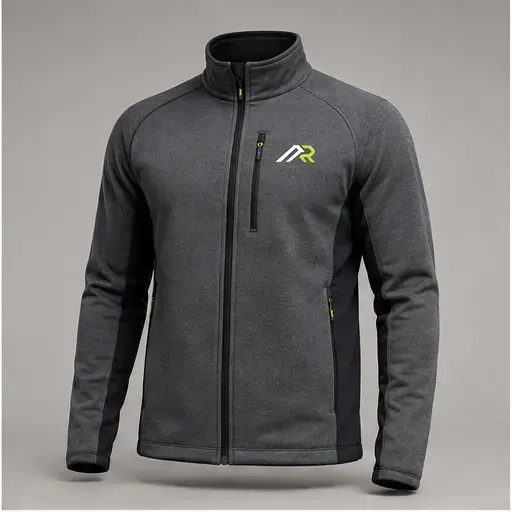 Athletic Rush full-zip midlayer technical midlayer cut direction