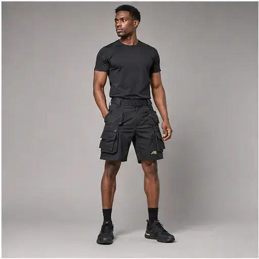 Athletic Rush technical cargo short technical short cut direction
