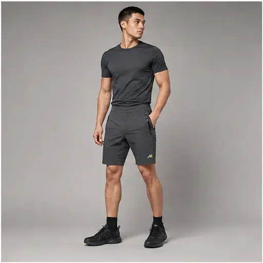Athletic Rush stretch commuter short technical short cut direction