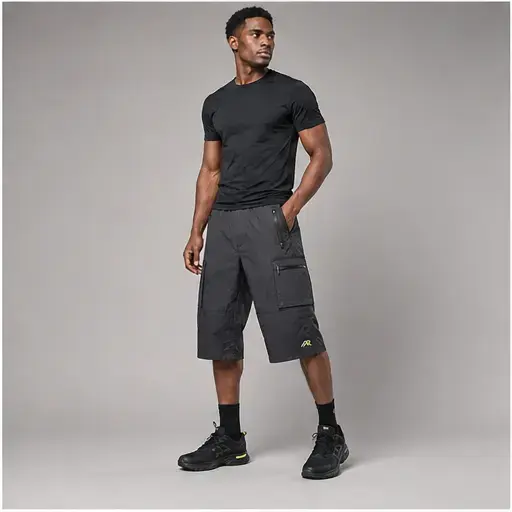 Athletic Rush longline field short technical short cut direction